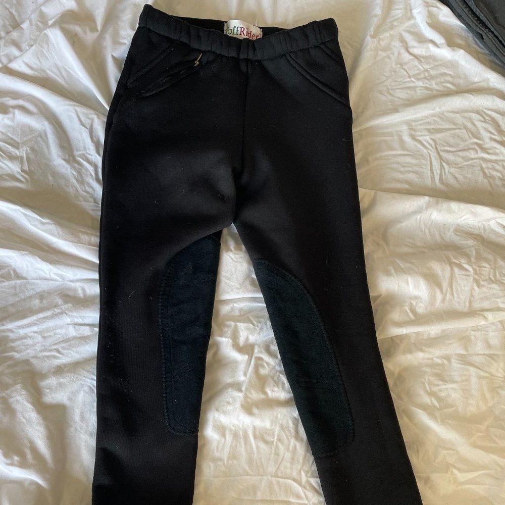 Youth Tuff Rider Fleece Pull On Breeches